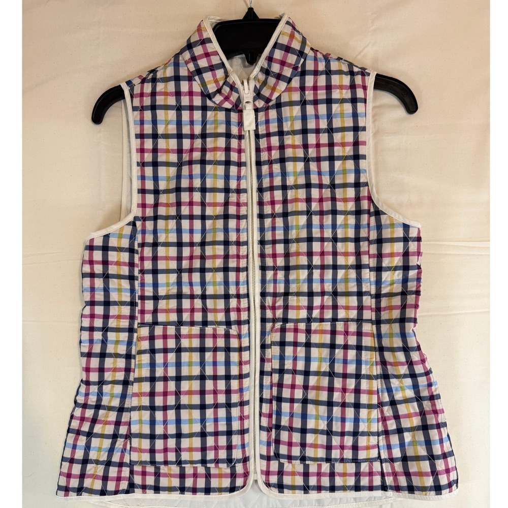 Talbots Reversible Vest Womens Small Petite